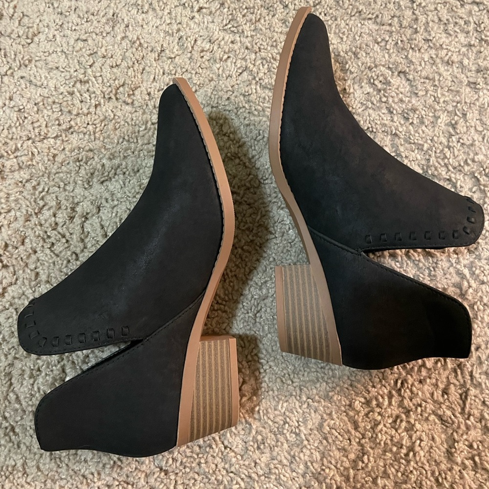 Black booties
